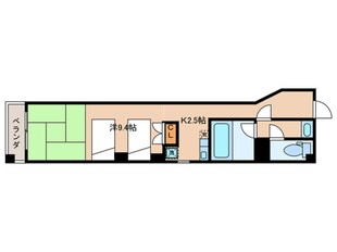 バウハウス富小路三条の物件間取画像